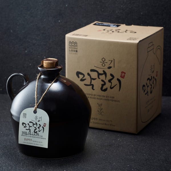 배상면주가 느린마을 옹기막걸리 7도 1980ml 술선물세트