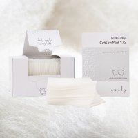 난리 듀얼 클라우드 코튼 화장솜 (40pcs / 80cut) 스킨팩화장솜 토너패드 리필