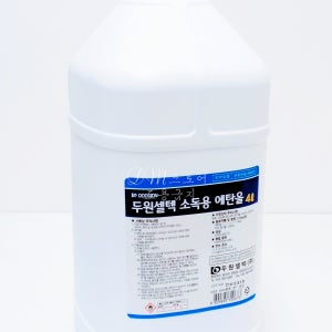 무료배송 두원셀텍 소독용 에탄올 83% 4L 3통 12L 알콜 알코올