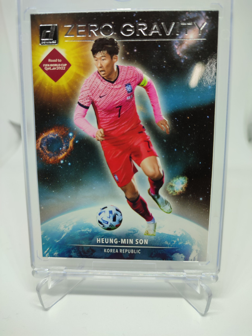 2021 Donruss Qatar Zero Gravity 손흥민 카드 축구카드 월드컵 카드