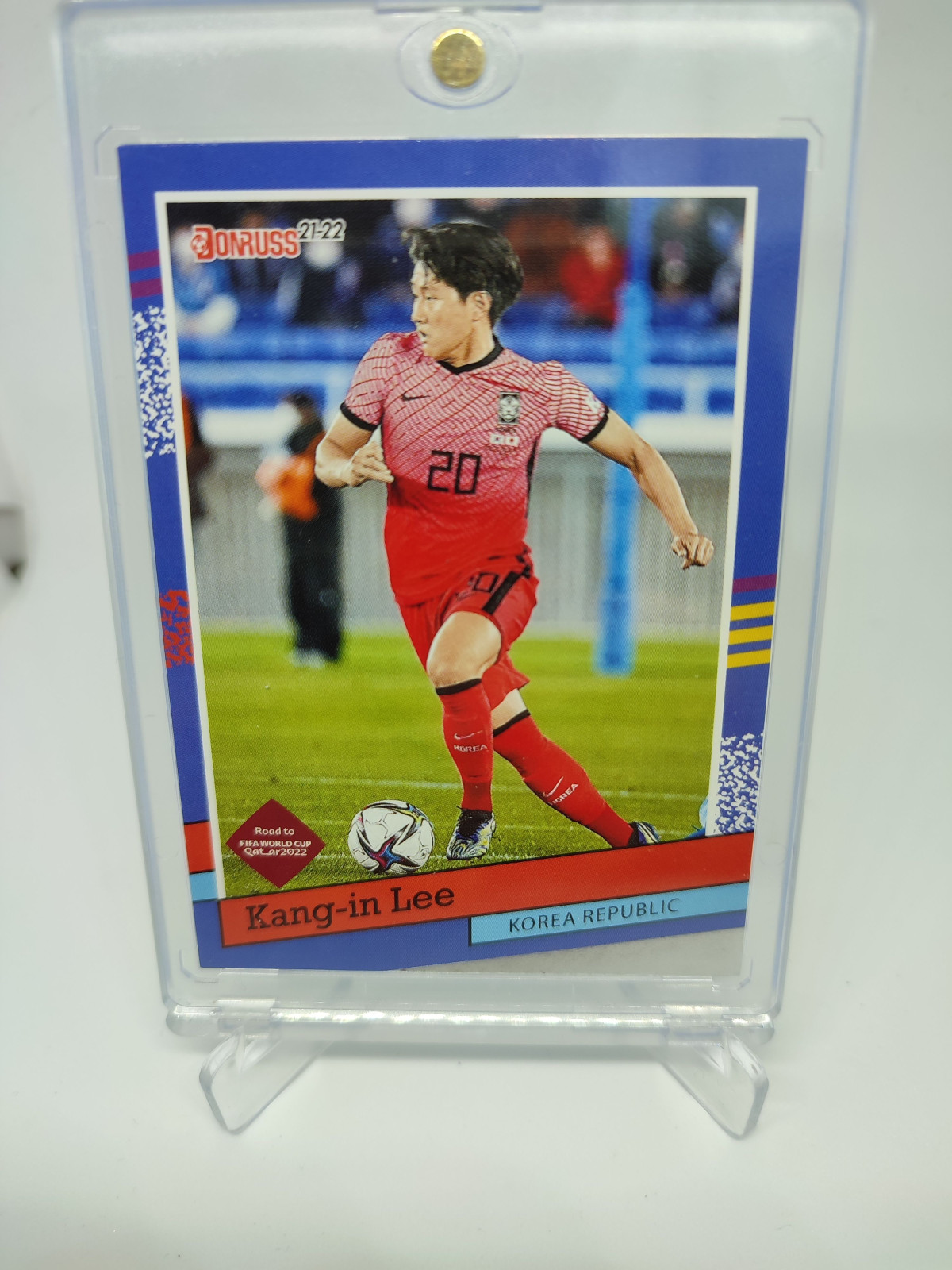 2021 Donruss 17번 이강인 카드 국가대표 축구 카드