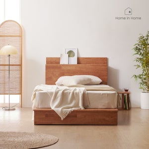 홈인홈 담백마루 헤드형 원목 평상침대 SS 1100X2200 X200_G40