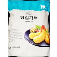 바삭함이 오래가는 곰표 튀김가루 1kg 새우튀김 갑오징어튀김