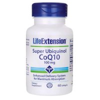 Life Extension Super Ubiquinol CoQ10 라이프익스텐션 슈퍼 유비키놀 CoQ10 100 mg 60 소프트젤