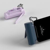 팬톤 미니 도킹형 보조배터리 5000mAh 8핀+C타입