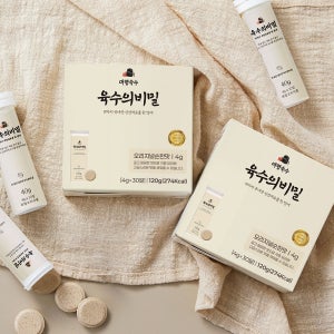 대령숙수 육수의비밀 코인육수 4g 30알 만능 자연 동전 고체 육수 한알 시크릿 [디자인 리뉴얼]