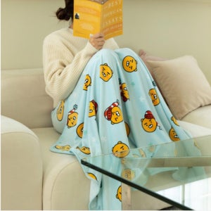 카카오프렌즈 헬로투스노우 무릎담요 라이언