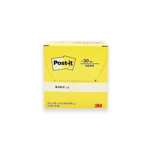 3M 포스트잇 노트 대용량팩 656-20