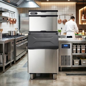 카이저제빙기 NK-270 IMK-3270 수냉식, 260kg생산량 업소용 큰얼음 노즐타입큐빅형