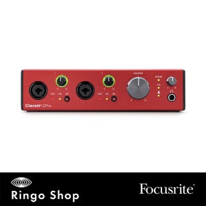 Focusrite Clarett+ 2Pre 포커스라이트 2채널 오디오 인터페이스 마이크 프리앰프