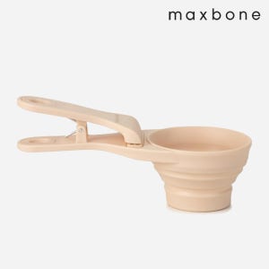 맥스본 사료스쿱&클립 사료계량 밀봉 보관집게 반려동물용품