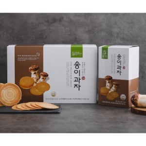 참자연 선물세트 10호(송이과자150g 3개, 송이젤리220g 4봉)