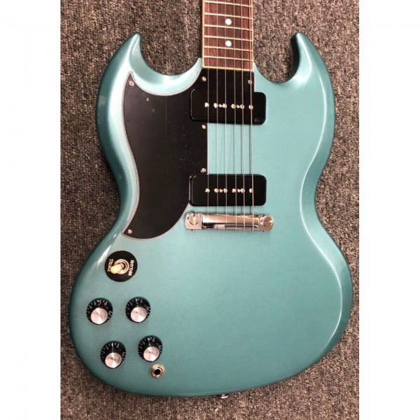 Gibson 깁슨 기타 SG 스페셜 왼손잡이용 - 페이디드 펠햄 블루