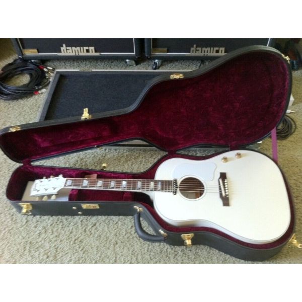 Gibson 깁슨 기타 70주년 기념 존 레논 비틀즈 모델 2010 Imagine J160E Guitar