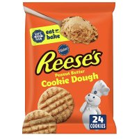 Pillsbury Reese’s Peanut Butter 필스버리 레디 투 베이크 리즈 피넛 버터 쿠키 16oz(450g) 24개입 4팩