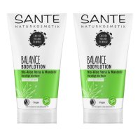 Sante Body lotion aloe vera almond oil 상떼 밸런스 알로에 베라 아몬드오일 바디로션 150ml 2팩