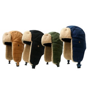 크레용 방한모자 마스크 윈터 겨울 패딩 챙모자 귀달이