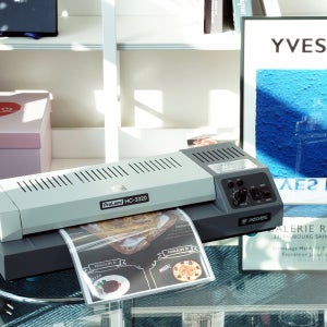 카피어랜드 A3 코팅기 Prolami HC3320 4롤러 사무용 코팅기계 무열코팅