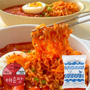 사과떡볶이-라볶이 밀키트 파도팩 매운맛