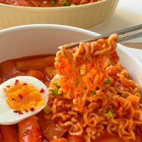 사과떡볶이-라볶이 밀키트 파도팩