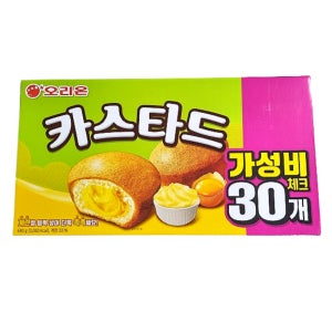 오리온 카스타드 690g 30개입 1박스