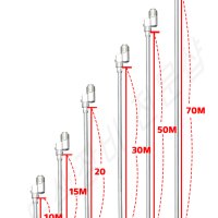 에어리스 폴대 뿜칠 연장대 10cm~1M