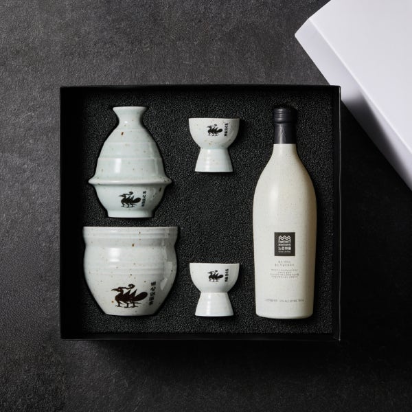 느린마을약주 빙주기세트(12도 700ml x 1병) 술선물세트
