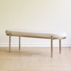 테카 2인 식탁 벤치의자 미드센추리 긴의자 1100