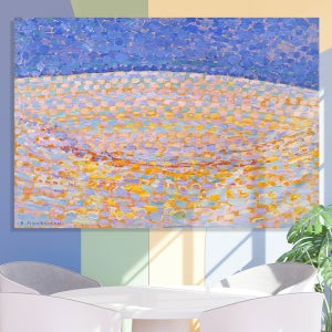 초대형 아이방 추상화 액자 /﻿ ﻿﻿﻿몬드리안 모래언덕 (1m이상 50호-200호)