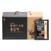 웰스데이 원데이 녹용홍삼액 캐리어 50ml X 30포