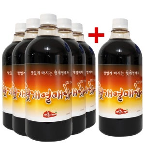 5+1 홍치마 대용량 헛개열매차 원액 엑기스 농축 헛개수 나무 액상 1000ml 다홍치마