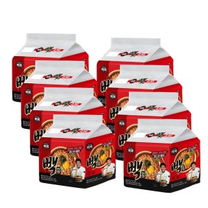 [더본] 백종원 빽라면 4입 4개 + 4개