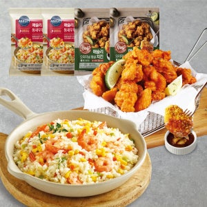 애슐리 통새우 볶음밥 8인분 + 오리지널 통살치킨 소이소스 2pk