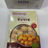 통살 새우볼 300g 2팩 10묶음 다이아몬드