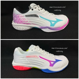 미즈노 웨이브 클로2 EZ 스페이스인베이더 배드민턴화 탁구화 스쿼시 인도어 71GA211030 71GA211013