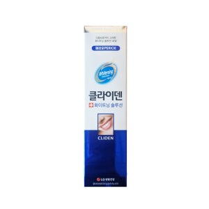 엘지생활건강 클라이덴 화이트닝 솔루션 뉴 치약 120g