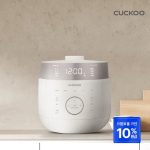 쿠쿠 트윈프레셔 마스터셰프 6인용 밥솥 CRP-LHTR0610FGWM 그레이스 화이트