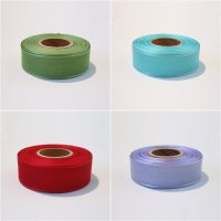 샤오간디 25mm 25yards 7칼라 펄오간디 리본 끈 / 꽃다발 선물 포장 리본 공예