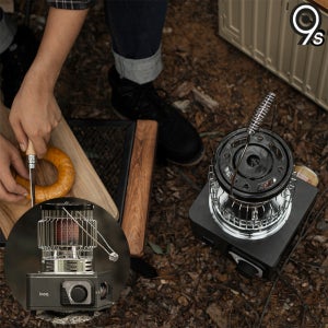 이노크아든 미니 부탄가스 난로 실외 낚시 캠핑 차박 소형 이동식 히터 IA-GS1000M
