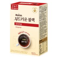 맥심 부드러운 블랙 오리지날 100T