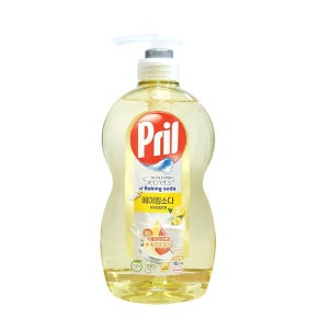 프릴 주방세제 베이킹소다 퓨어레몬 리필 700ml x3개