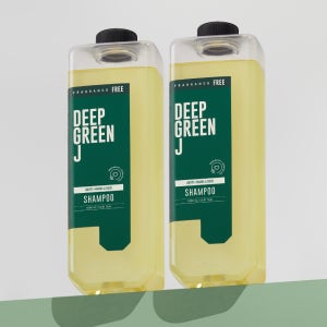 제이숲 딥그린제이 어성초 샴푸 무향 머릿결 비건 샴푸 1000ml 2개