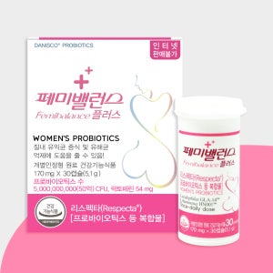 페미밸런스 플러스 1박스 여성 프로바이오틱스 갱년기 건강 질 유산균 국제약품