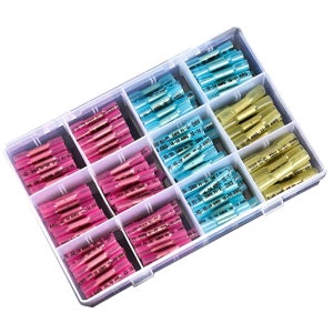 방수 압착 커넥터 PG슬리브 200PCS 열수축 슬리브 전선연결 세트