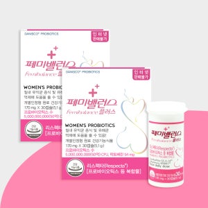 페미밸런스 플러스 2박스 여성 프로바이오틱스 갱년기 여성 건강 질유산균 국제약품