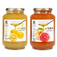 코스트코 씨밀레 봉밀 진한향 벌꿀 유자차 2kg 자몽차 2kg 2병 에이드 잼