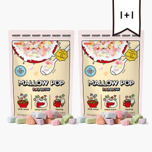 멜로팝 레인보우 건조 마시멜로 110g 1+1