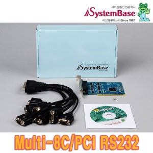시스템베이스 시리얼 8포트 PCI카드 Multi-8C/PCI 232/케이블타입