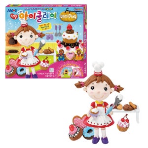 아이클레이 베이커리 배경세트 점토 만들기 미술 팬시 찰흙놀이 어린이 장난감 미술놀이 만들기 재료