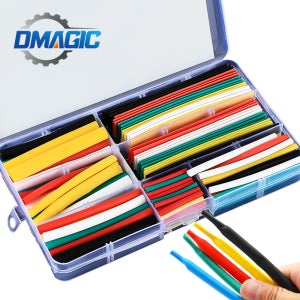 전선 열수축튜브 절연튜브 164PCS 케이스 세트